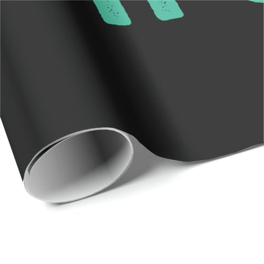 Dein Loch ist mein Tornhole Team Bean Bag Lover Geschenkpapier (Rolleneckpunkt)