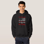 Dein Loch ist mein Ziel Schlosser Schloss Aufbrech Hoodie (Vorne ganz)