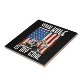 Dein Loch ist mein Ziellager für Schwermaschinen. Fliese (Seite)