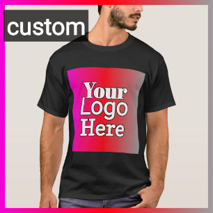 Dein Logo Hier T-Shirt – Lustiges Benutzerdefinier
