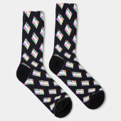 Dein Logo Maßgeschneiderte Firmen Logo Socken Beis (Rechts)
