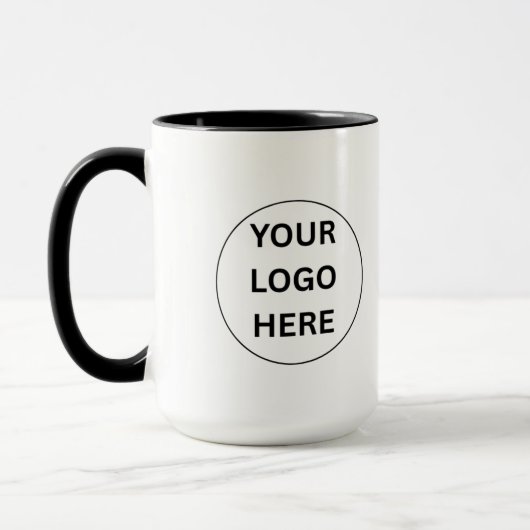 Dein Logo Personalisierte Individuelle Tasse (Links)