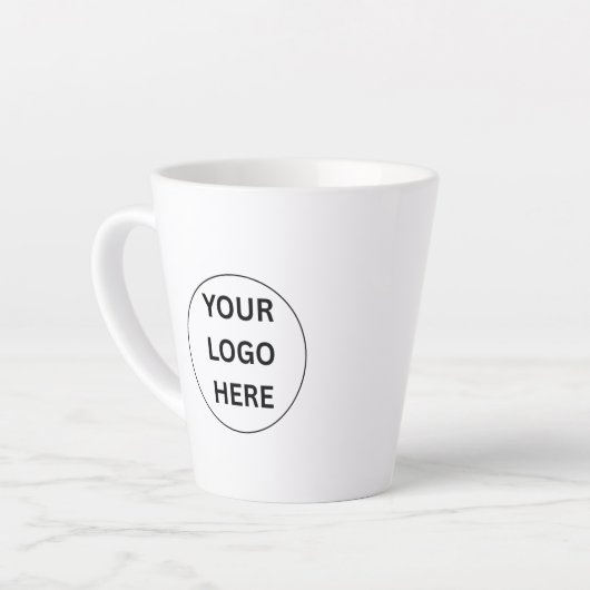 Dein Logo Personalisierte Individuelle Tasse (Linke Ecke)