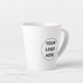 Dein Logo Personalisierte Individuelle Tasse (Rechte Ecke)