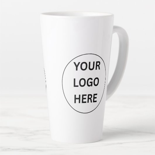 Dein Logo Personalisierte Individuelle Tasse (Rechte Ecke)