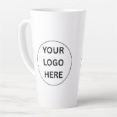 Dein Logo Personalisierte Individuelle Tasse (Linke Ecke)