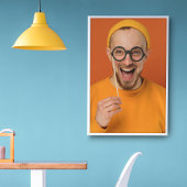 Dein lustiges Foto-Selfie-Upload Poster