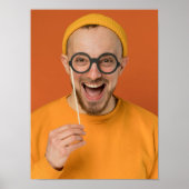 Dein lustiges Foto-Selfie-Upload Poster (Vorne)
