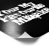 Dein mein Lieblingsfehler Fotodruck (Ecke)