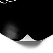 Dein Mut wird lauter als deine Angst Poster (Ecke)