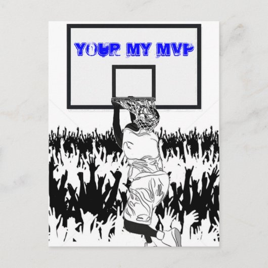 Dein My MVP - Postkarte (Vorderseite)