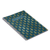 Dein Name | Ananas Notizblock (Rechte Seite)