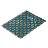 Dein Name | Ananas Notizblock (Linke Seite)