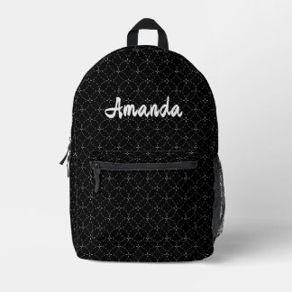 Dein Name Cool Japanisches Traditionelles Shippo-M Bedruckter Rucksack