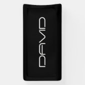 Dein Name | Cool Stylisierbarer, benutzerdefinierb Banner (Vertikal)