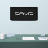 Dein Name | Cool Stylisierbarer, benutzerdefinierb Banner (Messe)