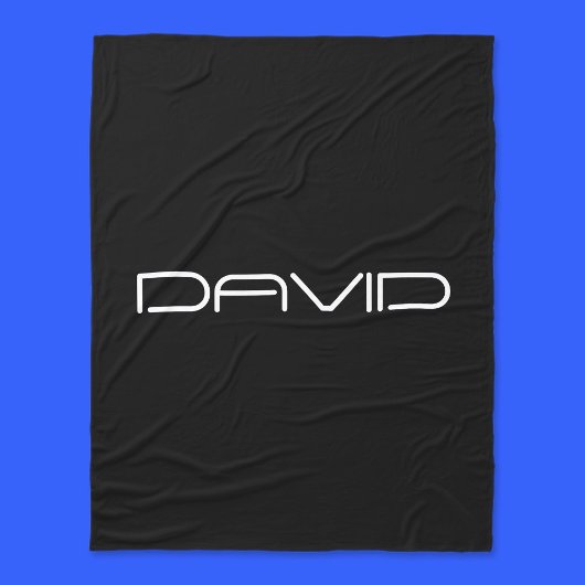 Dein Name | Cool Stylisierbarer, benutzerdefinierb Fleecedecke