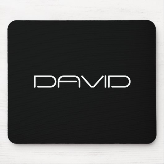 Dein Name | Cool Stylisierbarer, benutzerdefinierb Mousepad (Vorne)