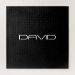 Dein Name | Cool Stylisierbarer, benutzerdefinierb Puzzle<br><div class="desc">Bearbeitbarer Name oder Wort Ihrer Wahl.</div>