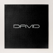 Dein Name | Cool Stylisierbarer, benutzerdefinierb Puzzle (Vertikal)