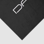 Dein Name | Cool Stylisierbarer, benutzerdefinierb Seidenpapier (Ausschnitt)