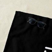 Dein Name | Cool Stylisierbarer, benutzerdefinierb Strandtuch (Beispiel)