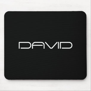 Dein Name Cooler stilisierter anpassbarer Text Mousepad