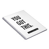 Dein Name | Das haben Sie Got Notizblock (Rechte Seite)