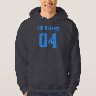 Dein Name Deine Nummer Hoodie