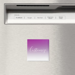 Dein Name Elegante Schrift Magnet