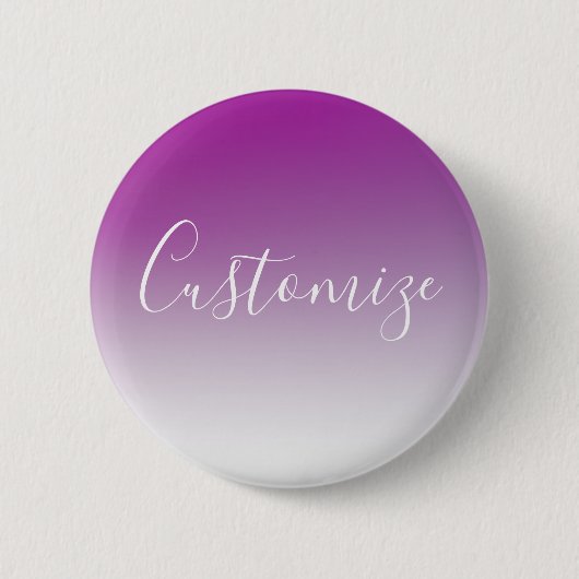 Dein Name | Elegantes Skript Button (Vorderseite)