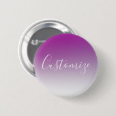 Dein Name | Elegantes Skript Button (Vorne & Hinten)