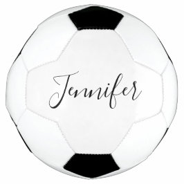 Dein Name | Elegantes Skript Fußball