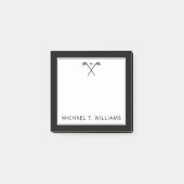 Dein Name | Golfklubs Post-it Klebezettel (Vorderseite)