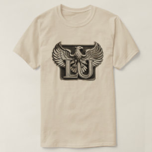 Dein Name ist Lu und hier ist dein Adler Design T-Shirt