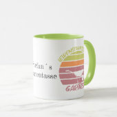 dein Name personalisierbares Design Gärtner Tasse (VorderseiteRechts)