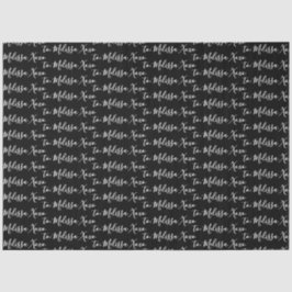 Dein Name  Seidenpapier