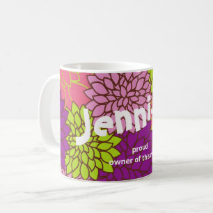 Dein Name - Stolz Besitzer dieser Tasse - Fett Bl