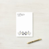 DEIN NAME | Wichtige Notizen von Lacy Butterfly (Auf Schreibtisch)