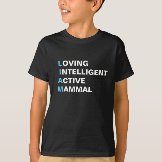 Dein Namensakronym-Shirt T-Shirt (Vorderseite)