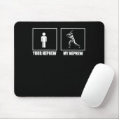 Dein Neffe Mein Neuer Phew Baseball Mousepad (Mit Mouse)