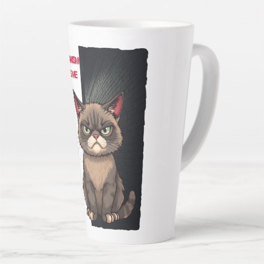 Dein Optimismus widert mich Milchtasse (Rechte Ecke)