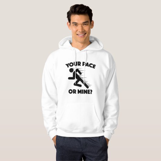 Dein Pace oder meins? Hoodie (Vorne ganz)