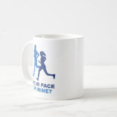 Dein Pace oder meins? Kaffeetasse (Vorderseite Links)