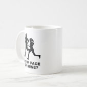 Dein Pace oder meins? Kaffeetasse (Vorderseite Links)
