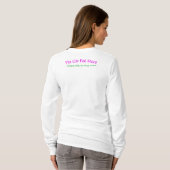 Dein Pad oder Meins - Frauen Weiß Langarm T-Shirt (Schwarz voll)