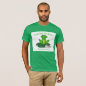 Dein Pad oder Meins - Helles Grün für Männer T-Shirt (Vorne ganz)