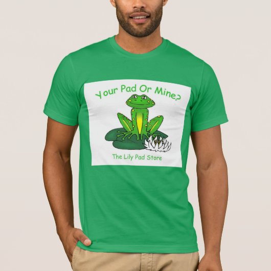 Dein Pad oder Meins - Helles Grün für Männer T-Shirt (Vorderseite)
