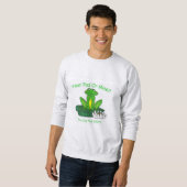 Dein Pad oder Meins - Herren Hellgrau Sweatshirt (Vorne ganz)