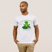 Dein Pad oder Meins - Männer Hellgrau T-Shirt (Vorne ganz)